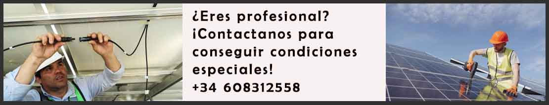 Buscamos profesionales instaladores de placas solares e inversores